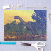 Ampelosaurus dinosaurus tissuepapier (Craft)