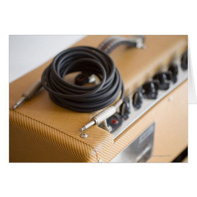 ampère en kabel (Voorkant Horizontaal)