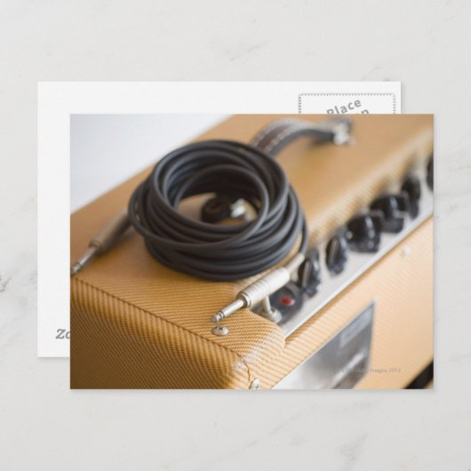 ampère en kabel briefkaart (Voorkant / Achterkant)