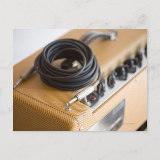 ampère en kabel briefkaart (Voorkant)