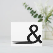 Ampersand1 Briefkaart (Staand voorkant)