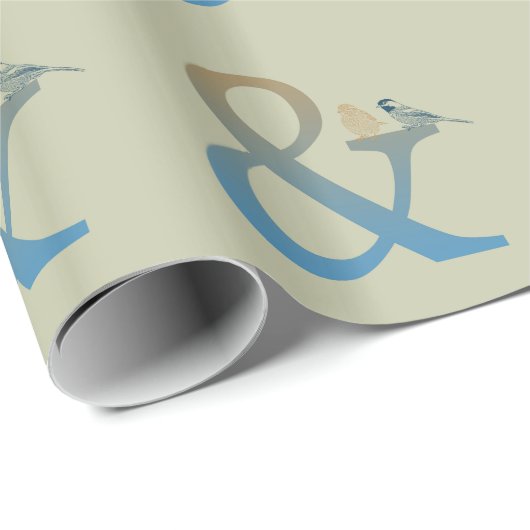 Ampersand Birds Cadeaupapier (Rol Hoek)
