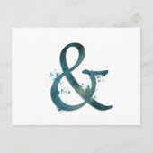 Ampersand Briefkaart (Voorkant)