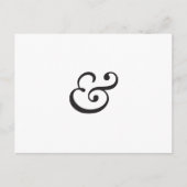 Ampersand Briefkaart (Voorkant)