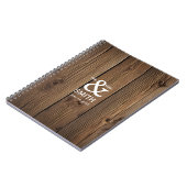 Ampersand bruiloft Gastenboek Planner notitieboek (Linkerzijde)