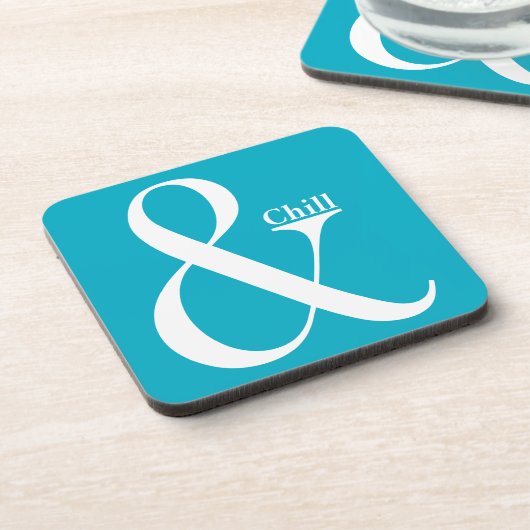 Ampersand Chill Bier Onderzetter (Linkerzijde)