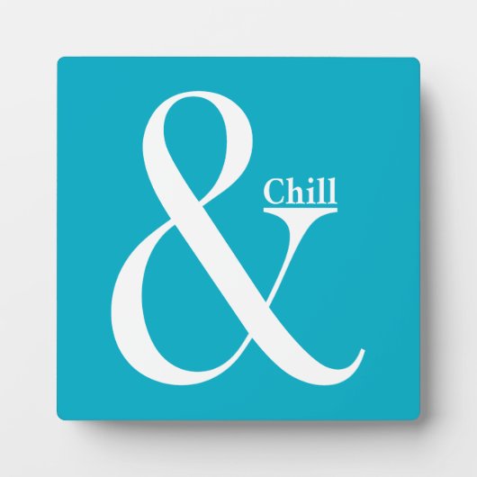 Ampersand Chill Fotoplaat (Voorkant)