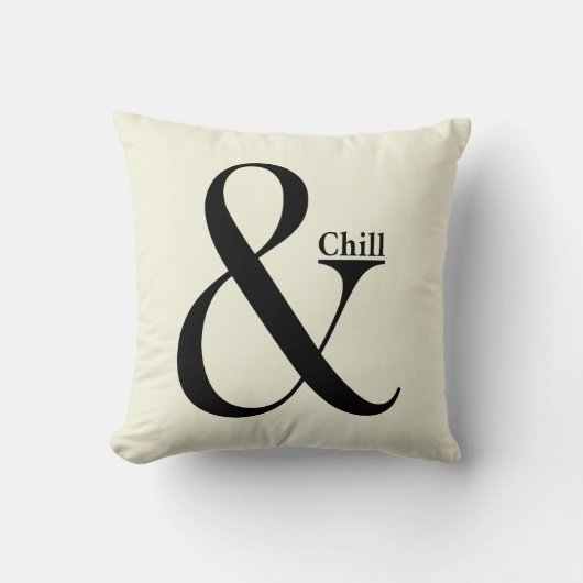 Ampersand Chill Kussen (Voorkant)