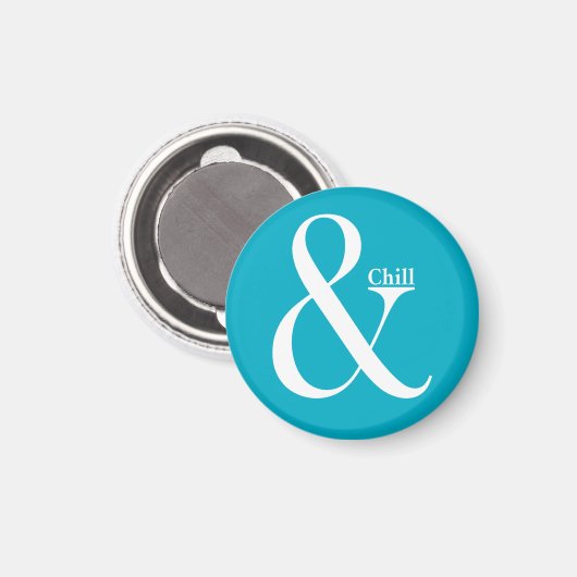 Ampersand Chill Magneet (Voorkant / Achterkant)