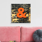 Ampersand De Joiner Canvas Afdruk (Insitu (Woonkamer))
