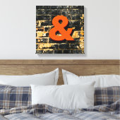 Ampersand De Joiner Canvas Afdruk (Insitu (Slaapkamer))