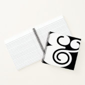 Ampersand "&" Designer | BL B/W | Notitieboek (Binnen)