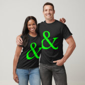 Ampersand - Groen T-shirt (Unisex)
