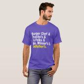 Ampersand: Herdenking van Baton Rouge-etateries T-shirt (Voorkant volledig)