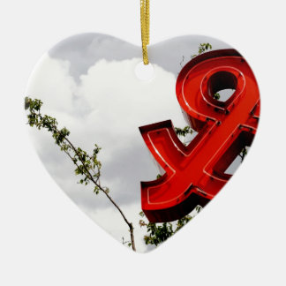 Ampersand Keramisch Ornament