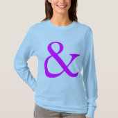 Ampersand - Magenta T-shirt (Voorkant)