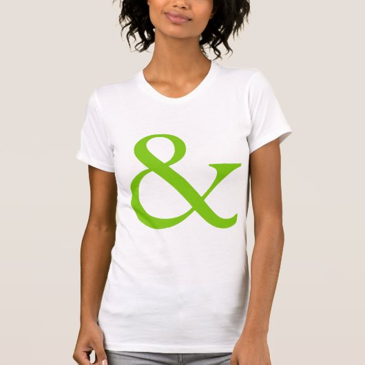 Ampersand - Martian Green T-shirt (Voorkant)