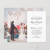 Ampersand Modern Photo Weddenschap Hartelijk dank (Voorkant / Achterkant)