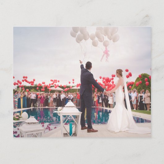 Ampersand Modern Photo Weddenschap Hartelijk dank (Achterkant)