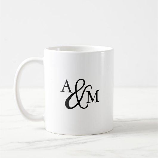 Ampersand Monogram Koffiemok (Links)