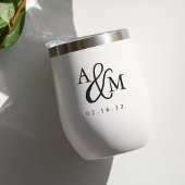 Ampersand Monogram Wedding Favor