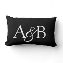 Ampersand Monogram Zwart en Wit Koppel