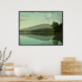 Ampersand Mountain aan het Round Lake (Midden-Sara Poster (Keuken)