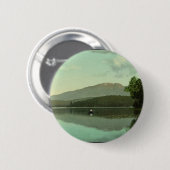 Ampersand Mountain aan het Round Lake (Midden-Sara Ronde Button 5,7 Cm (Voorkant /achterkant)