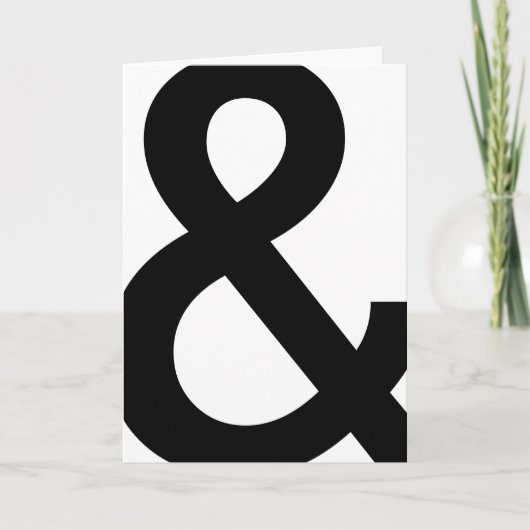 Ampersand Notecards Kaart (Voorkant)