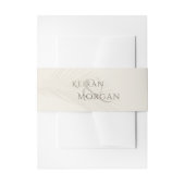 Ampersand Palm Leaf Beach Tropical Branch Uitnodigingen Wikkel (Voorkant Voorbeeld)