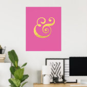 Ampersand Poster (Thuiskantoor)