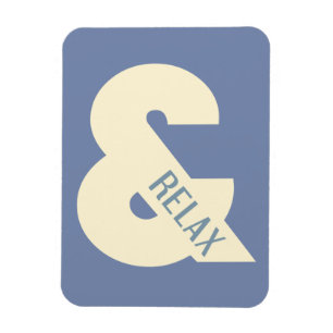 Ampersand Relax Minimalist Magneet