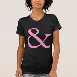 Ampersand - Roze T-shirt