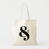 Ampersand stijlvolle canvas tas (Voorkant)