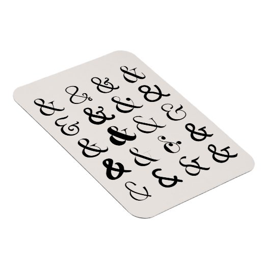 Ampersand Symbolen Magneet (Rechterzijde)