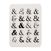 Ampersand Symbolen Magneet (Verticaal)