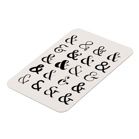 Ampersand Symbolen Magneet (Linkerzijde)