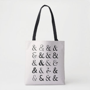 Ampersand Symbolen Tote Bag