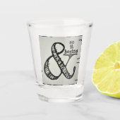 Ampersand Symbool en dus begint het met Fun Shot Glas (Voorkant)