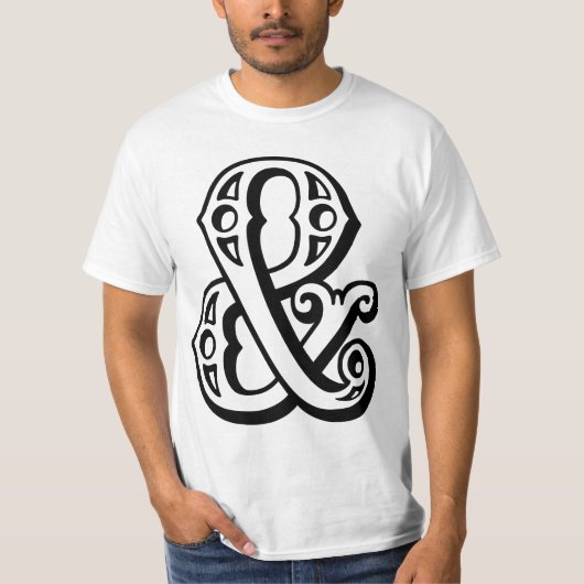 & Ampersand T-shirt (Voorkant)
