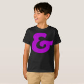 Ampersand T-shirt (Voorkant volledig)