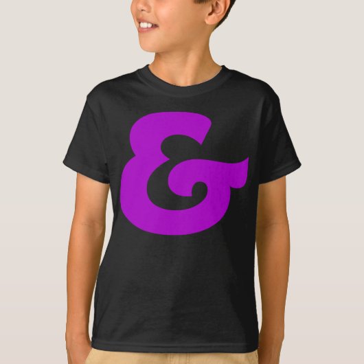 Ampersand T-shirt (Voorkant)