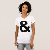 Ampersand T-shirt (Voorkant volledig)