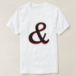 Ampersand (&) t-shirt