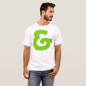 Ampersand T-shirt (Voorkant volledig)