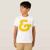 Ampersand T-shirt (Voorkant volledig)