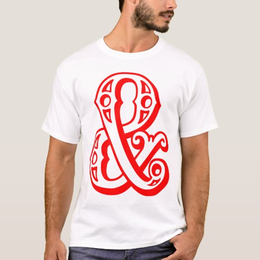 & Ampersand T-shirt (Voorkant)
