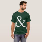 Ampersand T-shirt (Voorkant volledig)