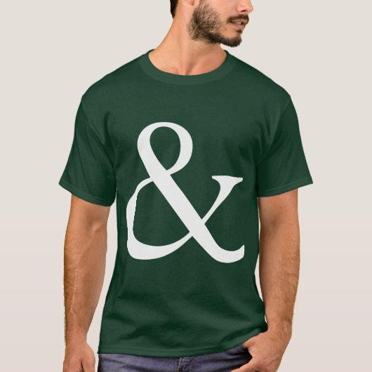 Ampersand T-shirt (Voorkant)