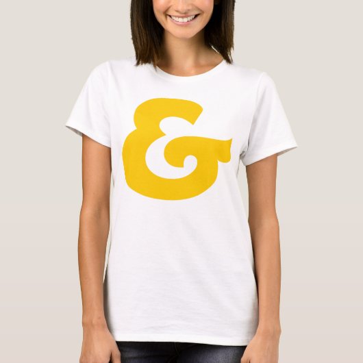 Ampersand T-shirt (Voorkant)